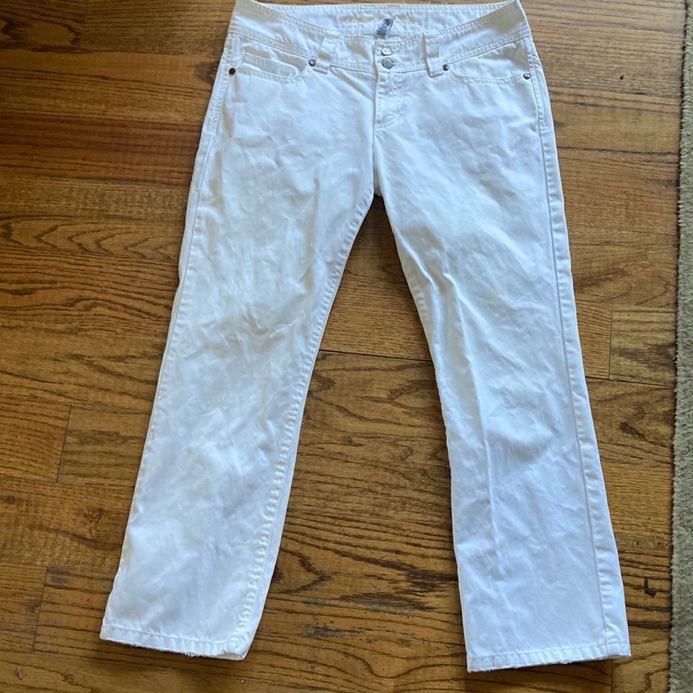 Abercrombie & Fitch 100% Cotton Mid-Rise Five Pocket Straight Leg Jeans Size 4